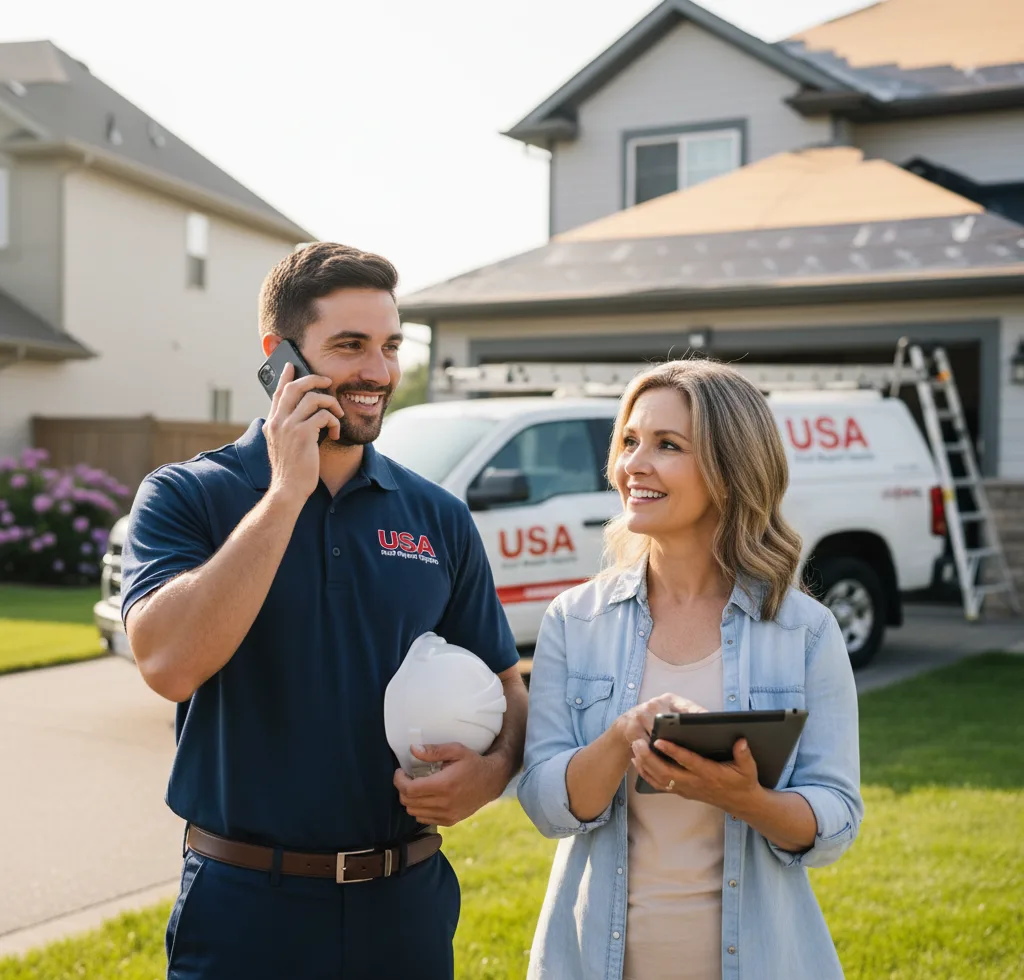 USA Roof Repair Experts customer support in Islamorada